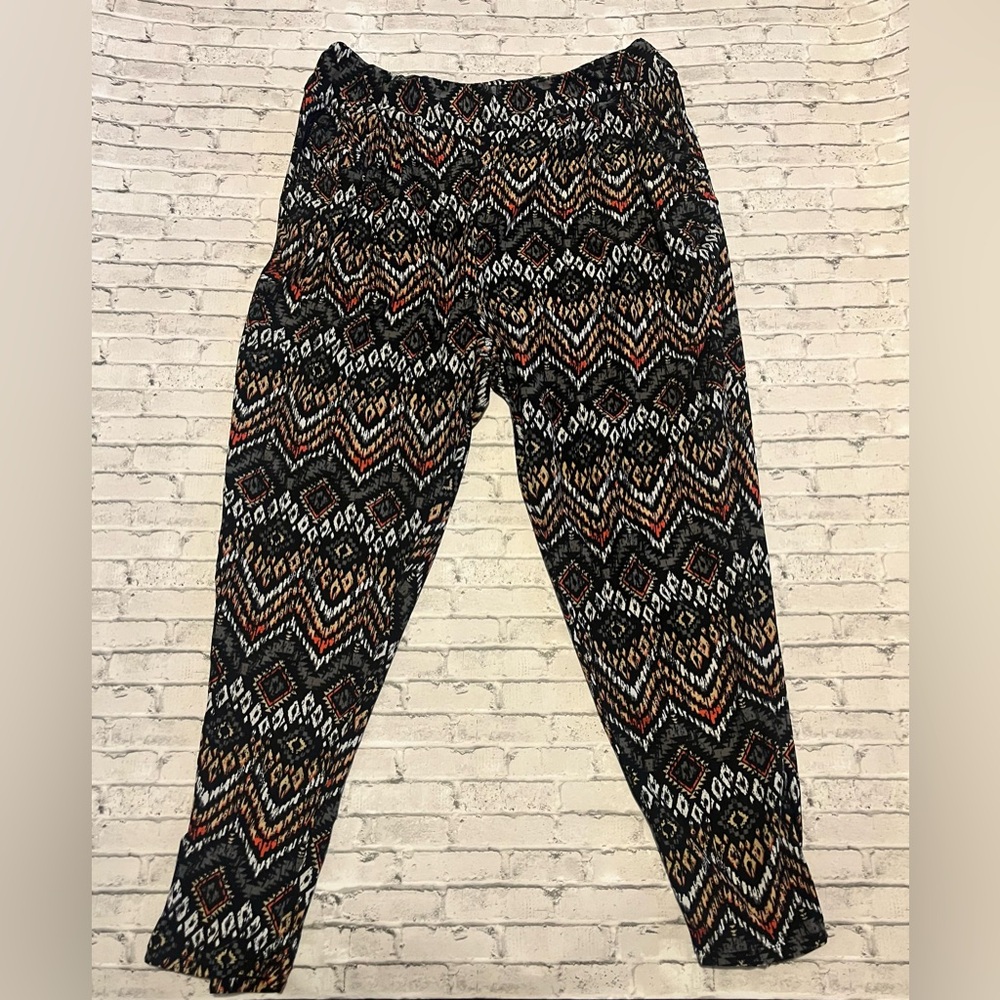 Eye Candy Tribal Print Pants Size Large
